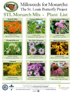 Monarch Mix Plant List